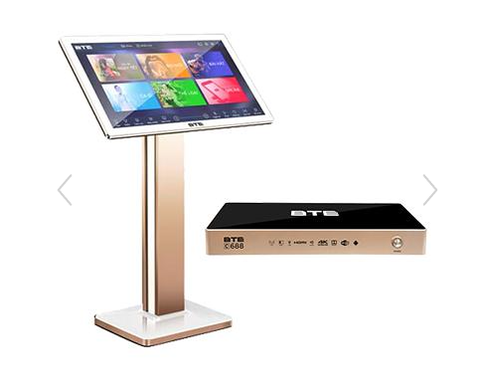 Combo Đầu karaoke BTE C688 + Màn hình cảm ứng BTE 21.5 inch new