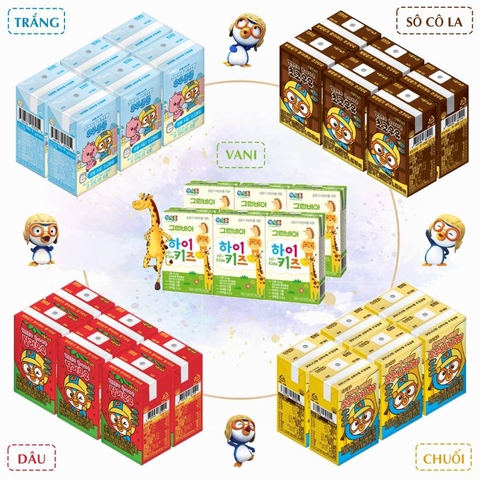 Pororo - Sữa tươi siêu sạch