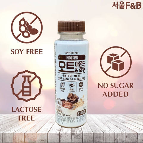 Nature Meal - Nước uống yến mạch óc chó hạnh nhân