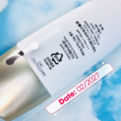 Set kem chống nắng ohui đỏ 42kw (20ea)