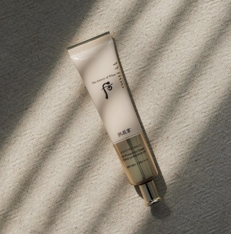 Set kem chống nắng Whoo chống nhăn tăng dung lượng bản mới 73kw tăng 1 % (30EA)