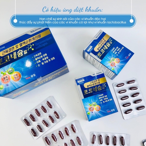 Thuốc chống tê bì tay chân - run tay lạnh chân Kwangdong 120 viên  (40ea)