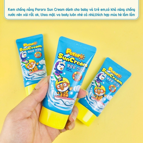 Kem chống nắng Pororo trẻ em SunCream 50ml (100ea)