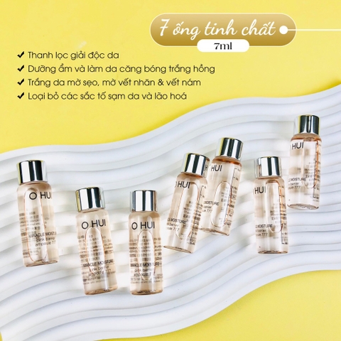 Set tinh chất tế bào gốc ohui căng bóng 777 130kw tăng 1% (20ea)