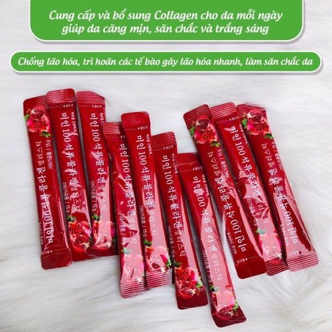 Thạch lựu collagen tập đoàn nonghuyp 30gói x 15g (10ea)