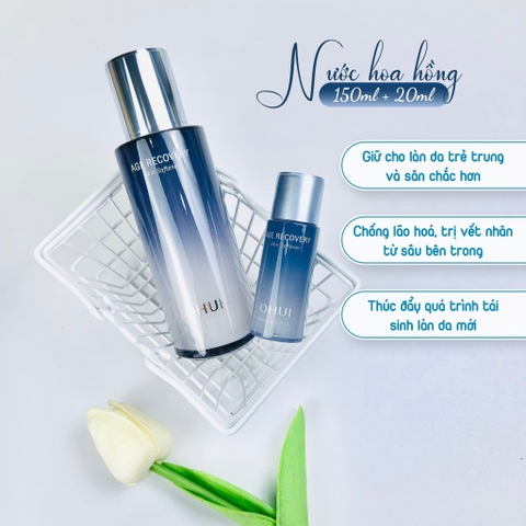 set ohui tím chống lão hóa 3sp 150kw(8ea)