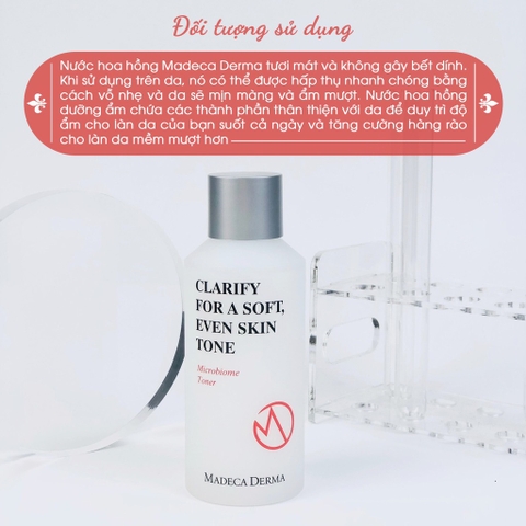 Nước hoa hồng dưỡng trắng MADECA DERMA tập đoàn dược Dongkook 150ml (40ea)