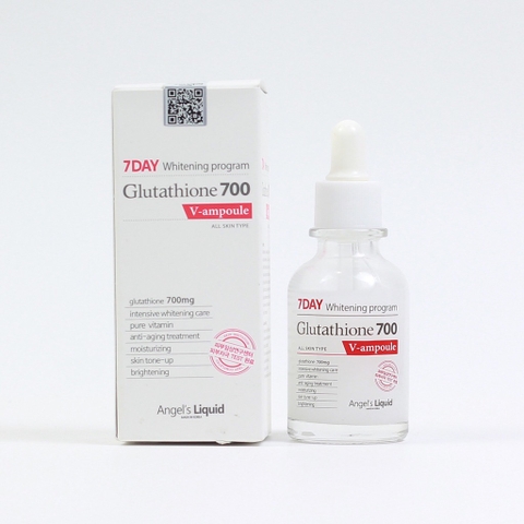 B01-Tinh chất  Angel's Liquid 7Day Whitening Program Glutathione 700 V-ample