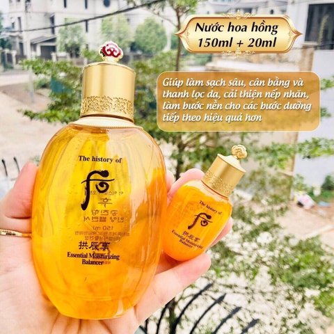 Set whoo vàng tái sinh 3sp 180kw (8ea) tăng 1%