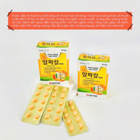 Viên uống hỗ trợ điều trị thoái hóa cột sống, gai đốt sống IlYang Hàn Quốc – Hộp 180 viên