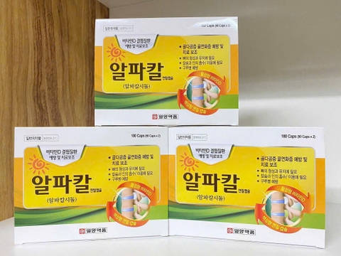 Viên uống hỗ trợ điều trị thoái hóa cột sống, gai đốt sống IlYang Hàn Quốc – Hộp 180 viên