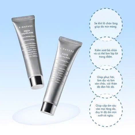 Kem dưỡng ẩm S.NATURE Aqua Squalane Moisturizing Cream 