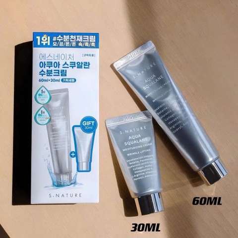 Kem dưỡng ẩm S.NATURE Aqua Squalane Moisturizing Cream 