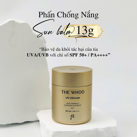 Phấn Chống Nắng The Whoo UV Ultimate Anti-Wrinkle Sun Balm SPF 50+ / PA++++