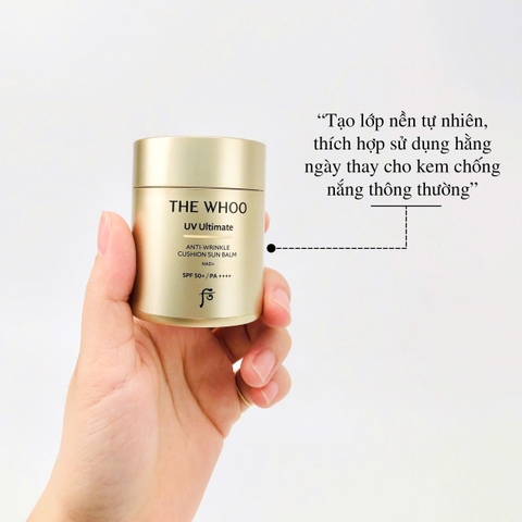 Phấn Chống Nắng The Whoo UV Ultimate Anti-Wrinkle Sun Balm SPF 50+ / PA++++