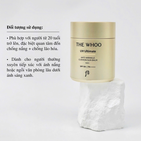 Phấn Chống Nắng The Whoo UV Ultimate Anti-Wrinkle Sun Balm SPF 50+ / PA++++