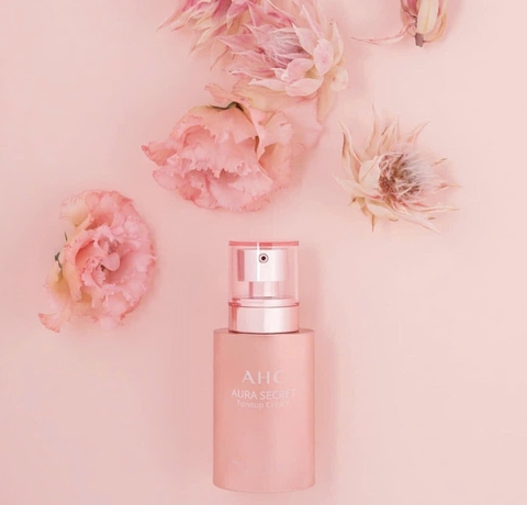 Kem Dưỡng Hỗ Trợ Nâng Tone Da AHC Aura Secret Tone Up Cream 50ml