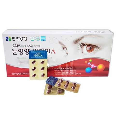 Thuốc bổ mắt Hanmi Hàn Quốc - Hộp 120 viên (30ea)