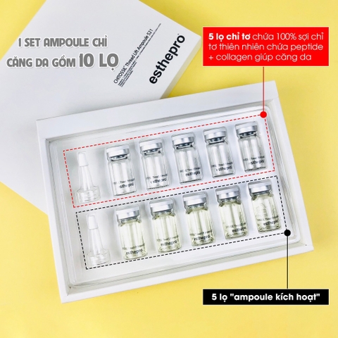 Chỉ tơ tằm esthemax chitossil (52ea)