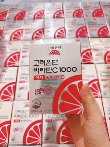 Viên uống VITAMIN C EUNDAN 1000mg 120 Hàn Quốc 120 viên (50ea)