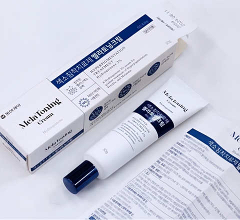 Kem chấm điều trị nám Hydroquinone 2% Hàng hiệu thuốc 동아제약 30g (180ea)