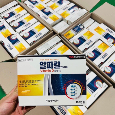 Thuốc đặc trị thoái hoá đốt sống hiệu thuốc Kwangdong 180 viên (47ea)