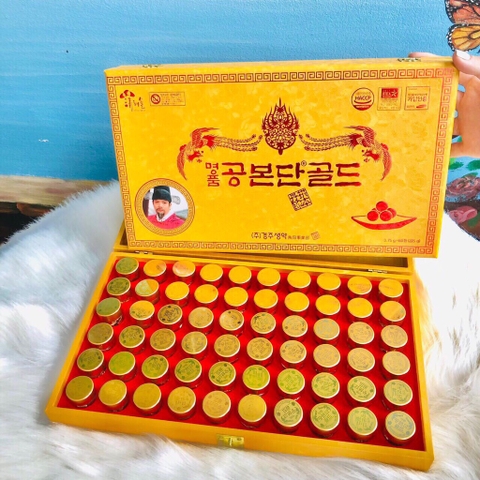 B02 - Viên hoàn đông trùng hạ thảo điều hoà huyết áp hộp vàng 60 viên (10ea)