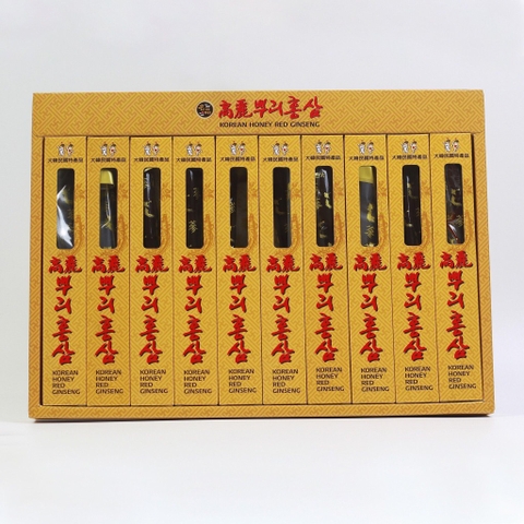 B02 - Sâm tẩm mật ong nguyên củ 200g (20ea)