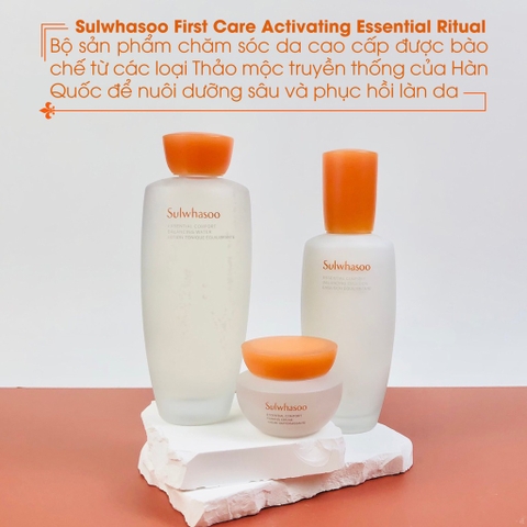 Set dưỡng da sulwhasoo 2sp trắng mới 140kw (10ea)