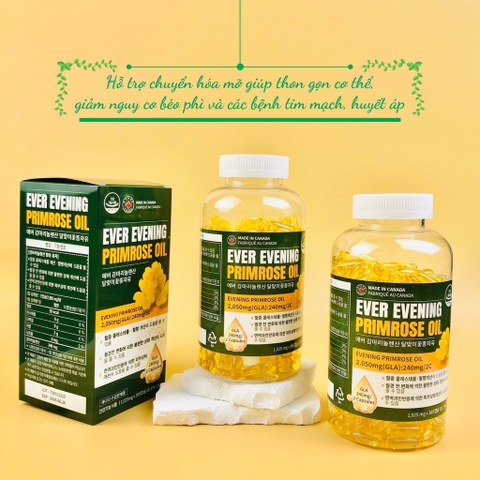 B01-Tinh dầu hoa anh thảo Ever Evening 365 viên (24ea)