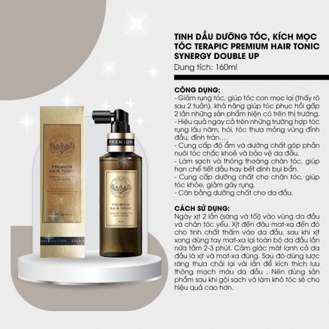 Dưỡng xịt mọc tóc bản Premiun 160ml (50ea)