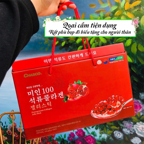 Thạch lựu collagen tập đoàn nonghuyp 30gói x 15g (10ea)