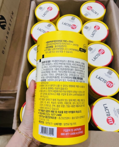 Men tiêu hoá Lactofit 50 gói 100gam Top 1 Olive Young CKD Pharm (30ea)