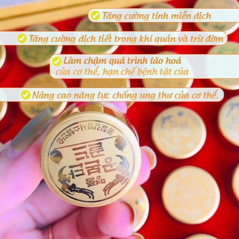 B02 - Viên hoàn đông trùng hạ thảo điều hoà huyết áp hộp vàng 60 viên (10ea)