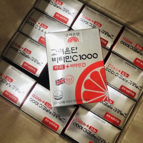 Viên uống VITAMIN C EUNDAN 1000mg 120 Hàn Quốc 120 viên (50ea)