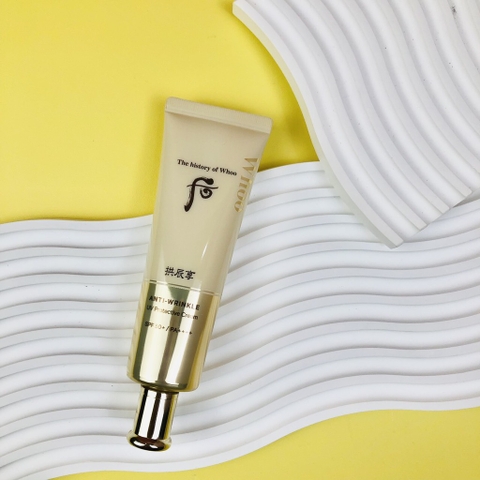 Set kem chống nắng Whoo chống nhăn tăng dung lượng bản mới 73kw tăng 1 % (30EA)