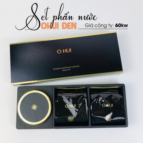 Set phấn ohui đen mới 60kw (30ea)