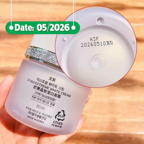 Set kem ohui trắng 90kw tăng 2% (12ea)