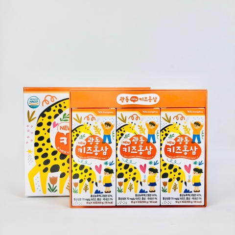 Hồng Sâm trẻ em kwangdong 30 gói 10gam (20ea)