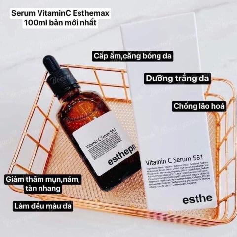B01- Tinh chất vitamin C 561 ESTHE PRO 100ml (42ea)