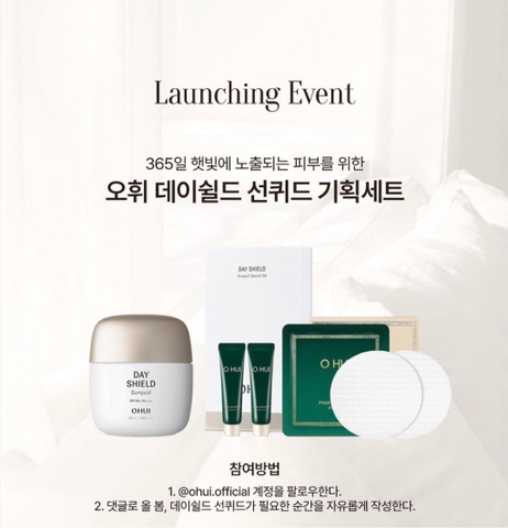 Set kem chống nắng ohui 42kw (8ea)