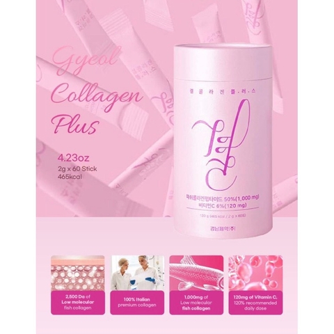 Bột Collagen KyungNam Pharm 60 gói x 2gr (24ea)