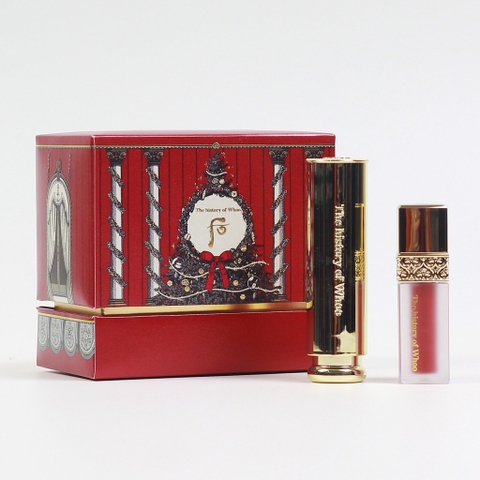 Set Son dưỡng môi Whoo màu hồng tặng son kem 38kw tăng 4% (20ea)