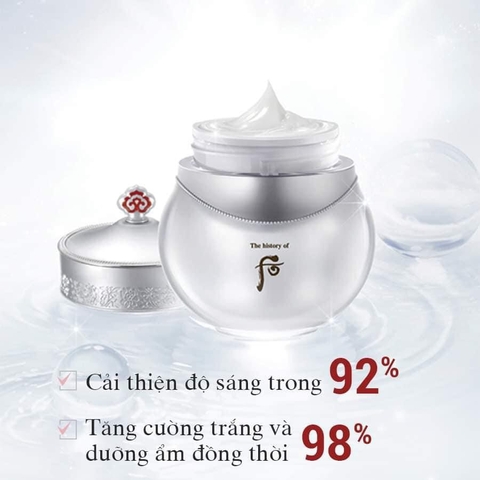 Set kem whoo trắng 160kw (8ea)