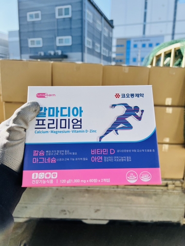 Viên uống bổ sung Canxi ,vitamin C và kẽm xương khớp hãng dược Kolon Pharm (30ea)