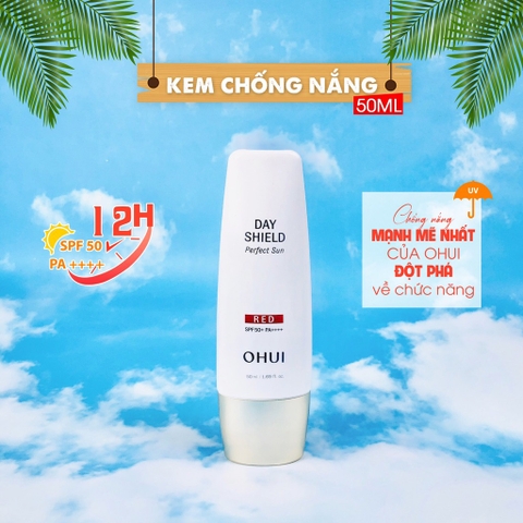 Set kem chống nắng ohui đỏ 42kw (20ea)