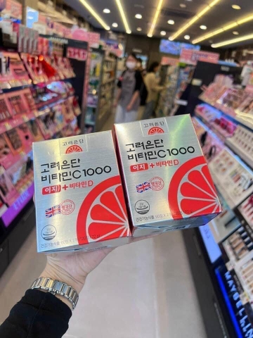 Viên uống VITAMIN C EUNDAN 1000mg 120 Hàn Quốc 120 viên (50ea)