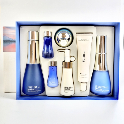 Set sum xanh cấp nước trị mụn 2sp 115kw (8ae)