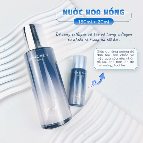 Set ohui tím chống lão hóa 2sp 130kw (8ea)