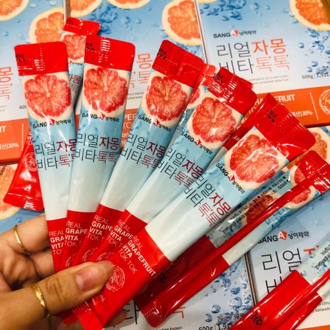 B01-Nước ép bưởi giảm cân đẹp da Sanga Hàn Quốc 30 gói